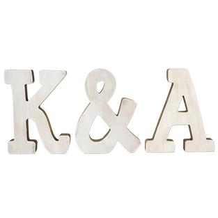 Wood Letters of Your Initials
                    
                    