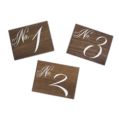 Table Numbers (up to 30)