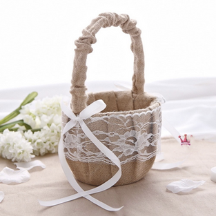 Flower Girl Basket/ Ring Pillow