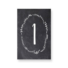 Table Numbers (up to 30)